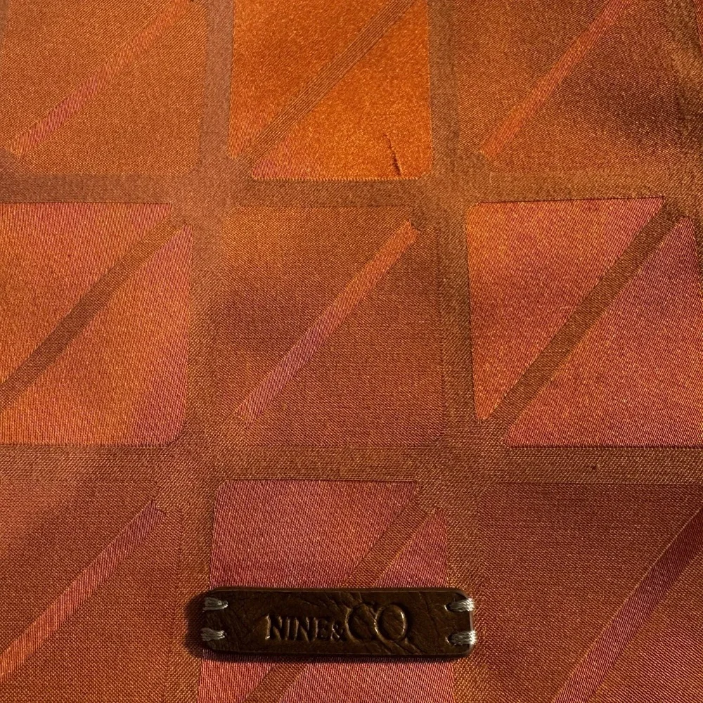 Nine & Co Tangerine Orange Small Handbag Purse